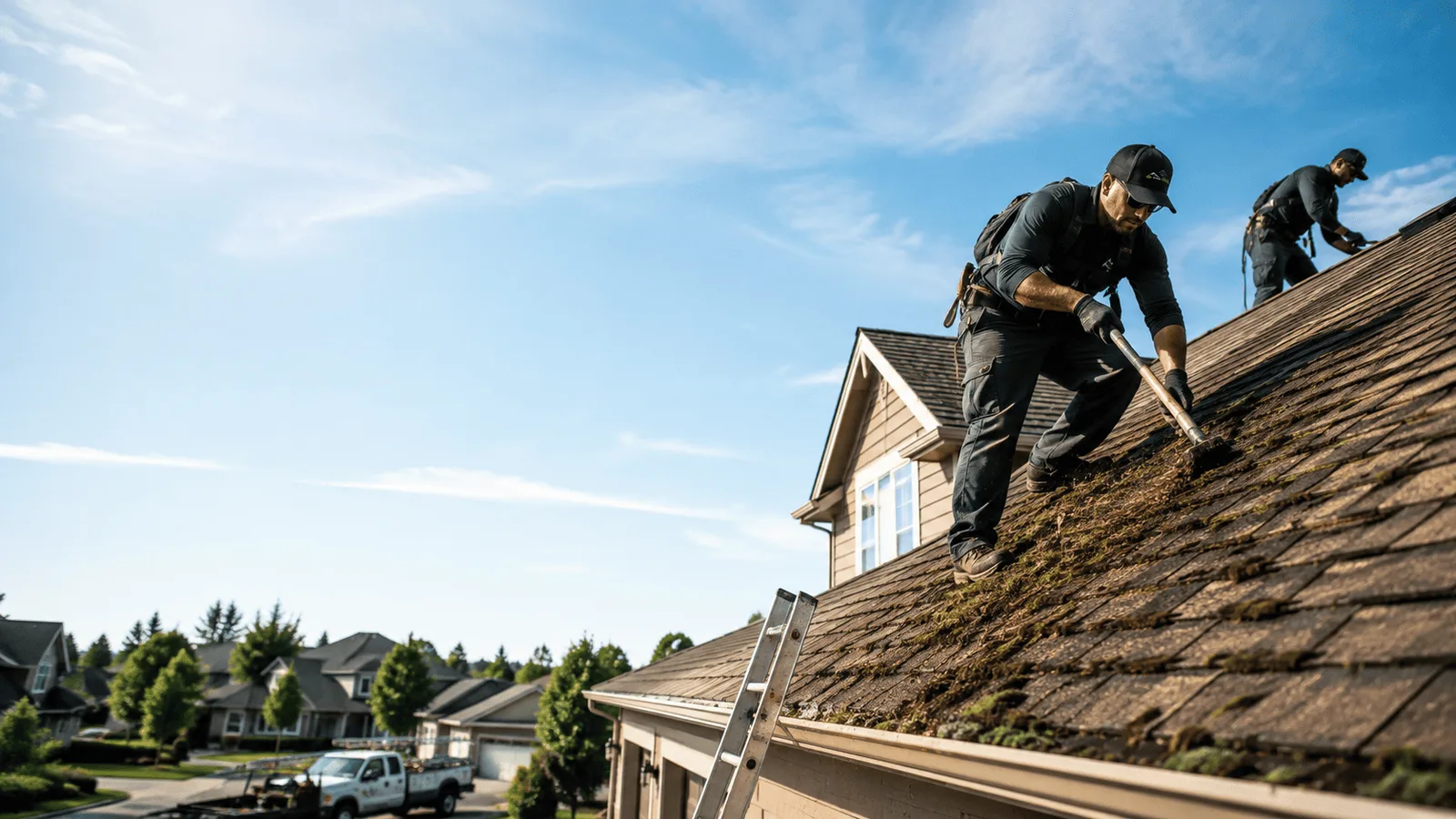 Roof Moss Removal in Crab Orchard, WV near me